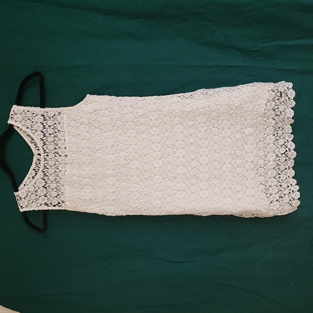 Hollister white dress size 3